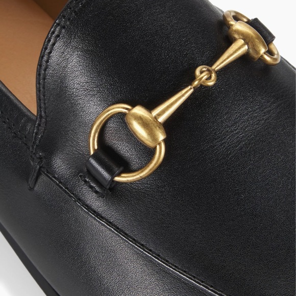 GUCCI Jordaan Leather Bit Loafers - Picture 14 of 14